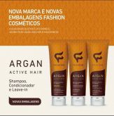 Kit Restaurador Argan Active Fashion Cosméticos